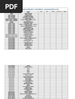 Plano de Estudos de Matemática