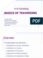 Introduction To Surveying: Basics of Traversing
