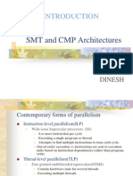 SMT and CMP Architectures