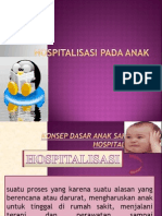 Hospitalisasi Pada Anak