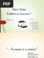 Tata nano failure case study ppt image