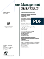 Analysis of Issues Affecting Correctional Officer Retention Within The Arkansas Department of Correction 2001 - Libre