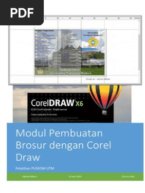 Membuat Brosur Dengan Coreldraw 12 Penggambar