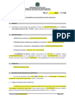 Modelo Termo de Referencia - Inexigibilidade - Servicos