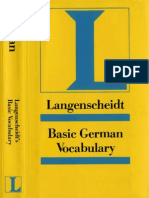 Langenscheidt - Basic German Vocabulary