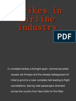 Strikes in Airline Industry