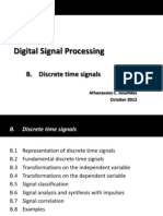 Itroduction To Discrete Time Signals