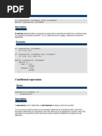 Conditional Expression:: Syntax