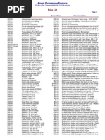 Atomic Engine Price List AUG2011