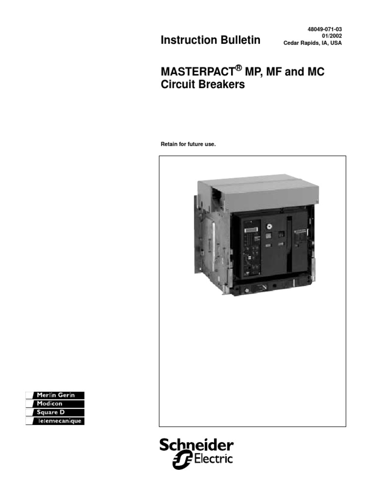 Masterpact STR Units | PDF | Electrical Wiring | Elevator