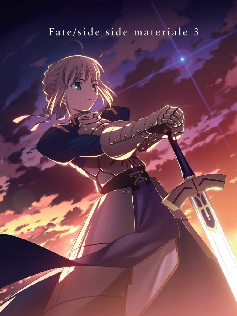 Fate Stay Night Side Materiale 3