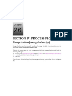 Manage Authors Process Flow Diagram