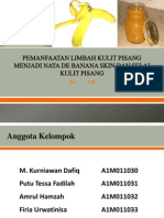 Pemanfaatan Kulit Pisang