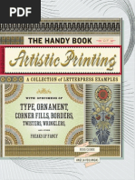 Download The Handy Book of Artistic Printing Collection of Letterpress Examples by Luka Fabjani SN229746449 doc pdf