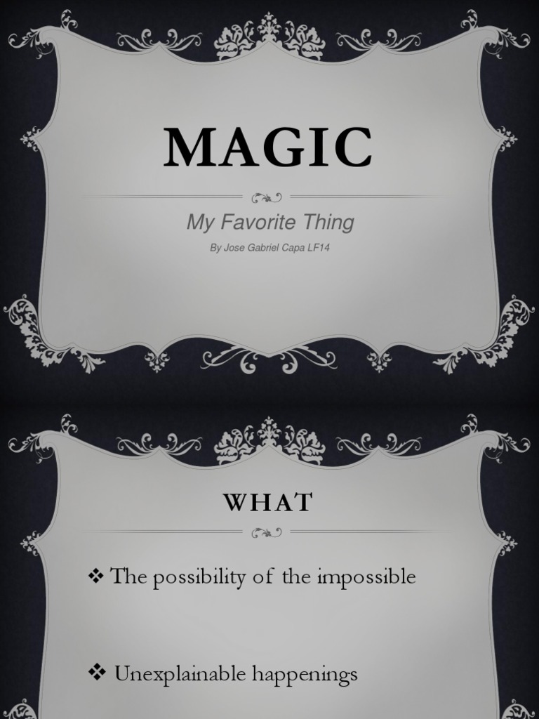The Power of Believing in Magic | PDF