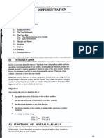 Partial Differentiation and Functions of Multiple Variables