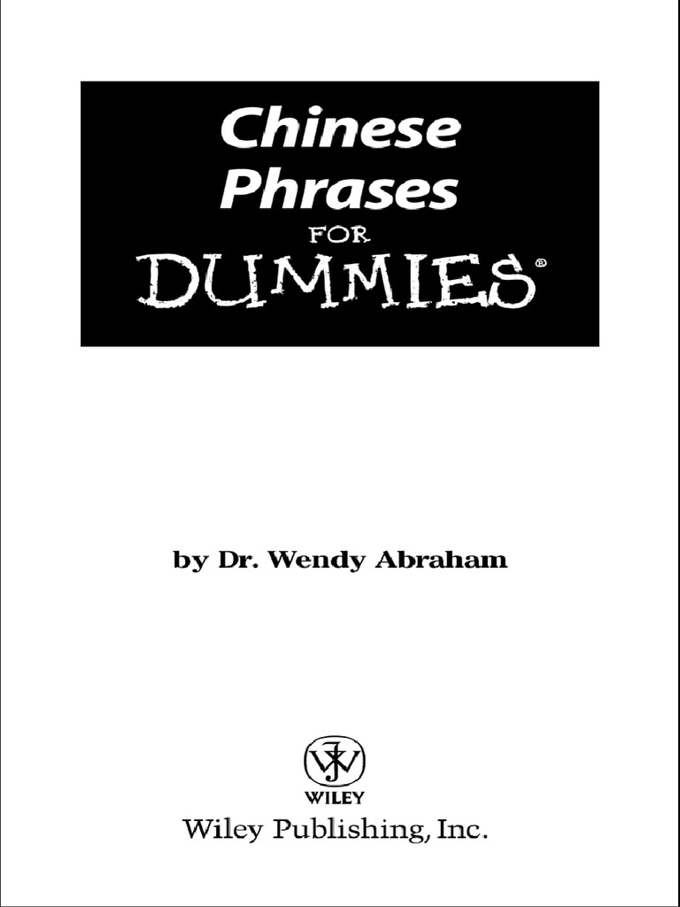 CHINESE FOR DUMMIES PDF intelligence overview