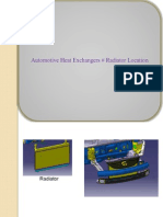 Automotive Heat Exchangers # Radiator Location