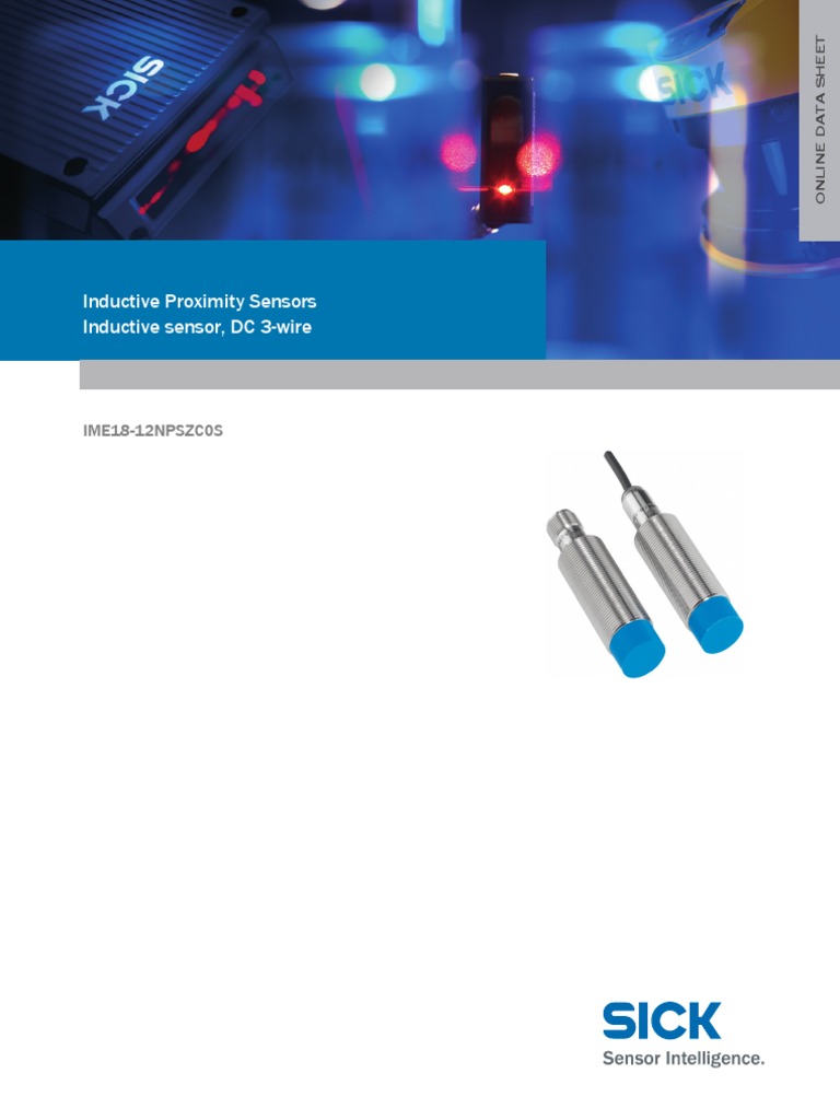 Interrupteur De Proximité Inductif SICK IME18-12NPSZC0S - Neuf, Emballage D'origine, Pour Détection Sans Contact