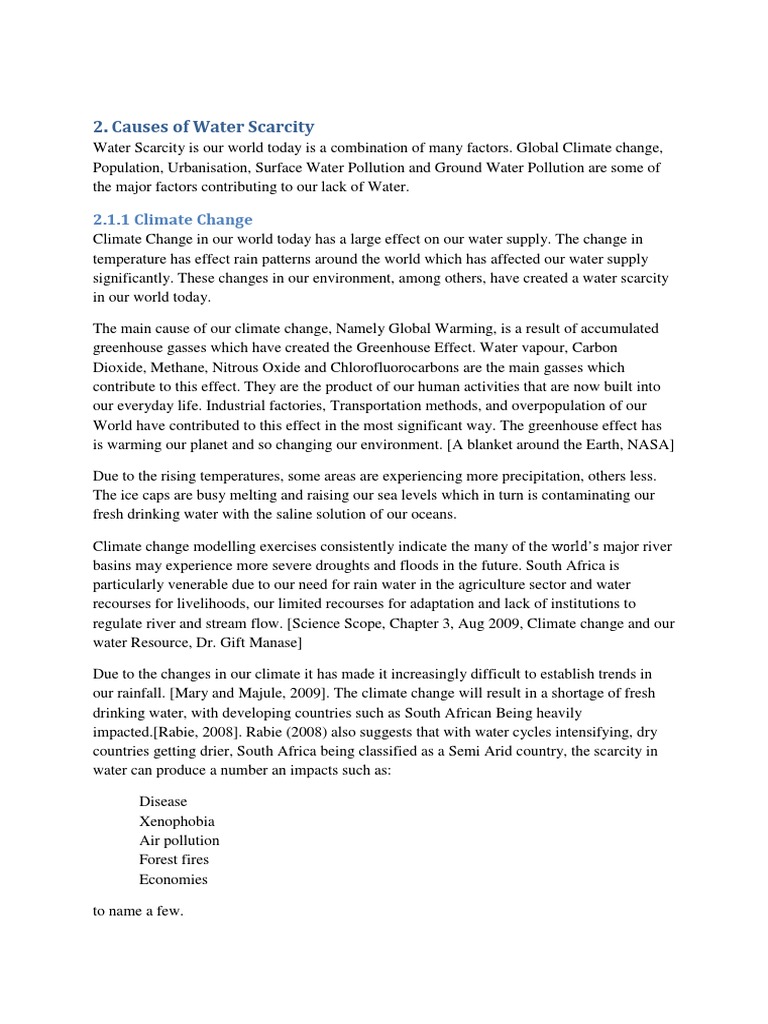 Essay on scarcity picture