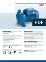 Centrifugal Pumps: Installation and Use Performance Range
