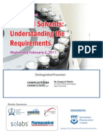 IPA Webinar -Residual Solvents Understanding the Requirements Feb 2011[1]