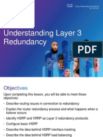 Layer 3 Redundancy - HSRP
