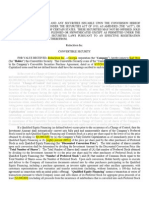 Capitalization" Means The Sum of (I) All Shares of The Company's Capital Stock (On An As-Converted Basis) Issued and