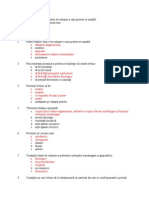 TESTE Licenta Cu Raspunsuri Specializarea Tehnica Dentara 2013