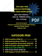 Strategi Lolos Review Proposal