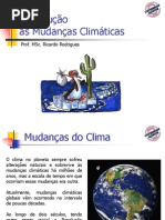 Introdução as Mudanças Climáticas