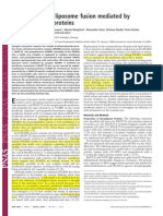 Determinants of Liposome Fusion Mediated by Synaptic SNARE Proteins PDF