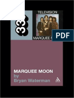 Television's Marquee Moon PDF