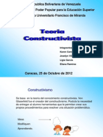 Diapositivas. Electiva. Teoria Constructivista