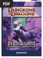 The Legend of Drizzt Board Game Rulebook (6012949)