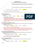 Graduate Survey Assessment