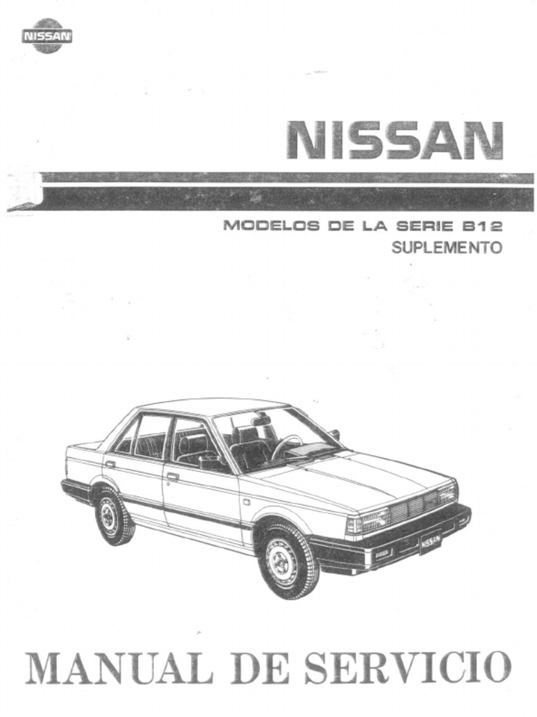 Manual Nissan B12