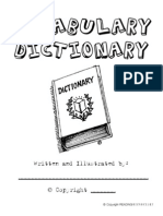 Vocabulary Dictionary09