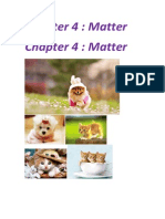 Chapter 4: Matter Chapter 4: Matter