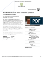 Schokoladenkuchen PDF