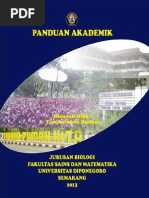 Download Panduan Akademik Jurusan Biologi 2013 by Linlinelin Aviani SN229813291 doc pdf