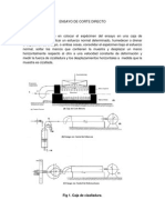 Ensayo de Corte Directo (Procedimiento)