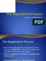 The Negotiation Process, Emotion in Negotiation