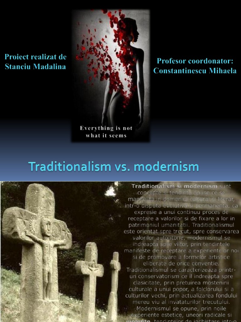 Traditionalism vs. Modernism PDF
