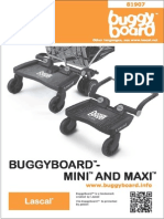 Lascal BuggyBoard Mini and Maxi Owner Manual 2014 (Chinese) PDF