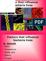 Bacteriology-8 Factor That Influence Bacteria Lives