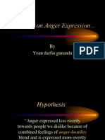 A Study On Anger Expression : by Yoan Darfio Gunanda