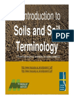 An Introduction to Soils, Soil Formation and Terminology