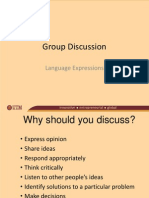 Group Discussion-Language Expressions