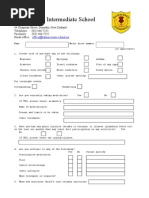 2   student health form - camp